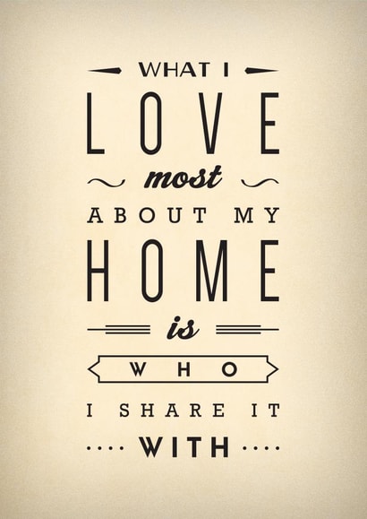 love home New Home Card 4420 created by LATTE DESIGN