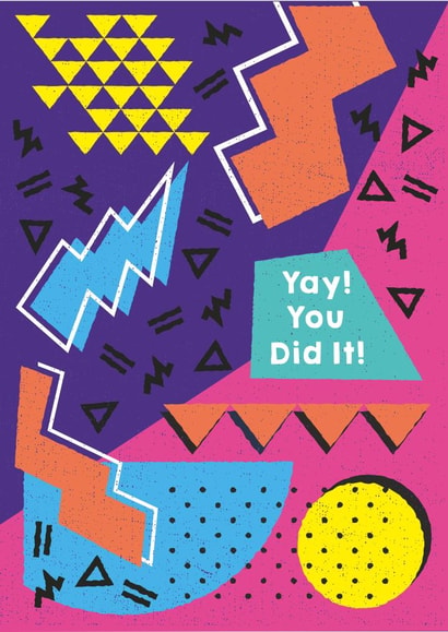YAY YOU Exams Card 26639 created by Ink & Ocean