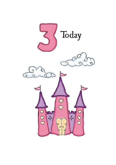 3 3rd Birthday Card 4860 created by Ginger Ink Design