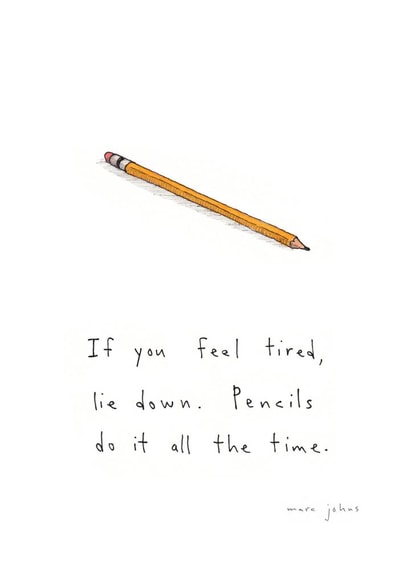 pencil tired New Job Card 3260 created by Marc Johns