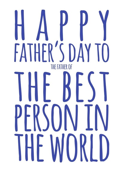 dad daddy Fathers Day Card 26438 created by Ruby Wren Designs