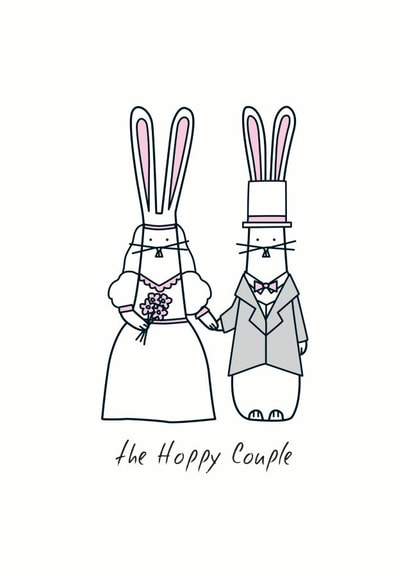 The Hoppy Couple 1000 created by Hoppy Bunnies