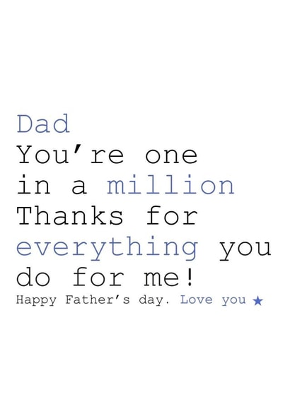 dad fathers Father's Day Card 25639 created by Always Sparkle