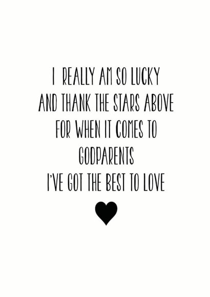 Godparent Christening Christening Card 5129 created by The Monochrome Bow