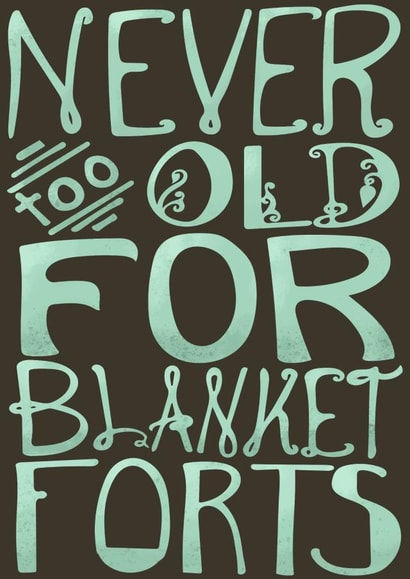 Blanket forts Card 24685 created by Anna Jean