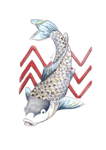 fish single Card 25044 created by Maria Nechaeva