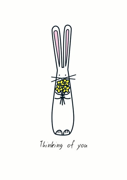 Thinking of you created by Hoppy Bunnies