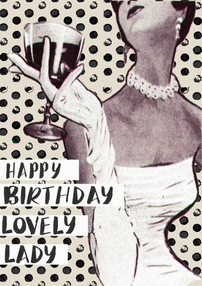 Birthday Stylish Birthday Card 5743 created by Simon Paulson