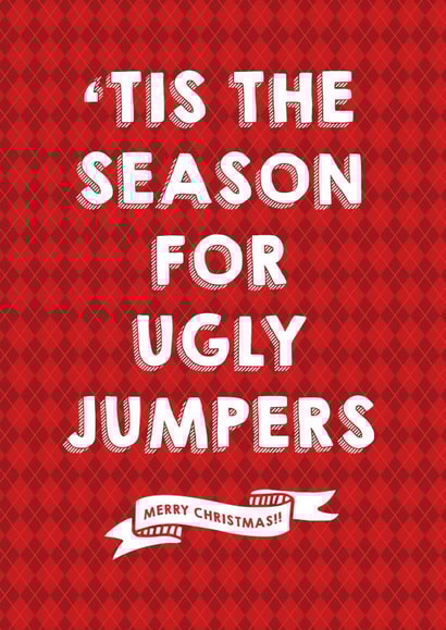 merry xmas Christmas Card 28185 created by Paper Sheriff