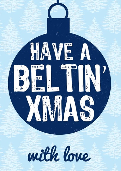 merry christmas Christmas Card 28186 created by Paper Sheriff