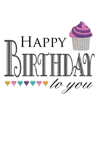 birthday female Birthday Card 5824 created by Gellie Design