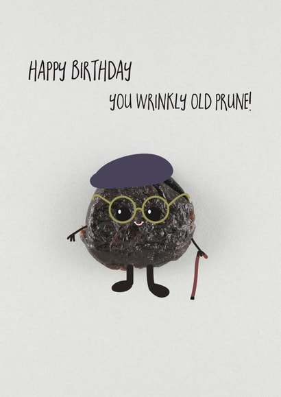 birthday prune Birthday Card 5780 created by Yippea