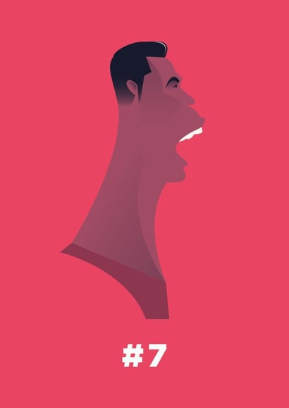 cristiano ronaldo Just because... Card 27449 created by Matt Pascoe