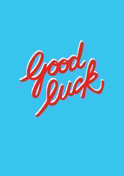 Male Female Good Luck Card 25964 created by Ashleigh Arthur