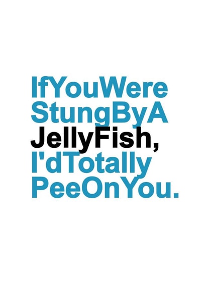 jellyfish friend Love & Friendship Card 27972 created by Redrakoon