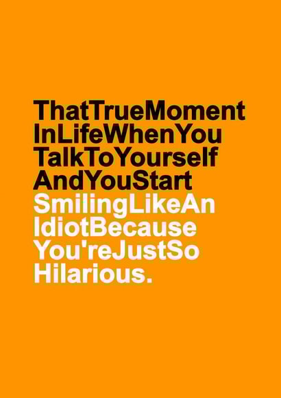 idiot Funny Just because Card 5634 created by Redrakoon