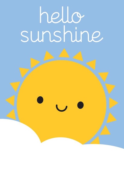 sunshine clouds Just because Card 6041 created by Asking For Trouble