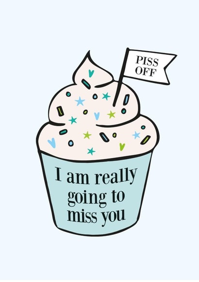 leaving travelling Leaving Card 4069 created by Cookie Design