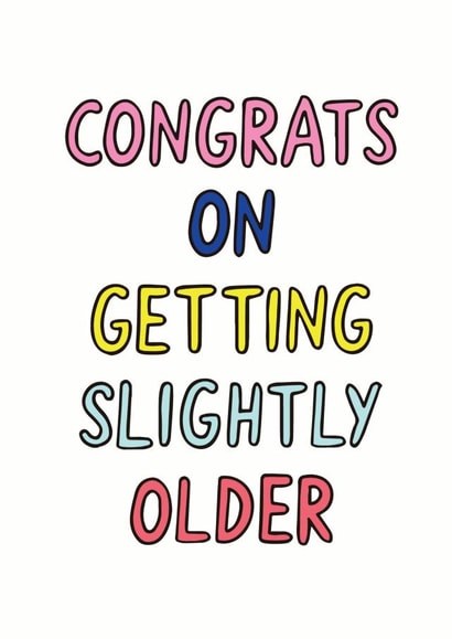 congrats birthday Birthday Card 5227 created by Veronica Dearly