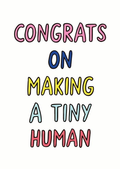 congrats new New Baby Card 5229 created by Veronica Dearly