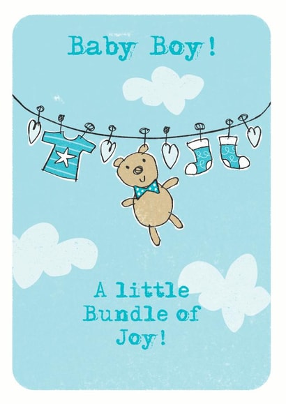 New Baby New Baby Card 6177 created by Bird Blue Creative