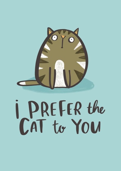 cat funny Anniversary Card 6191 created by Lucy Maggie Designs