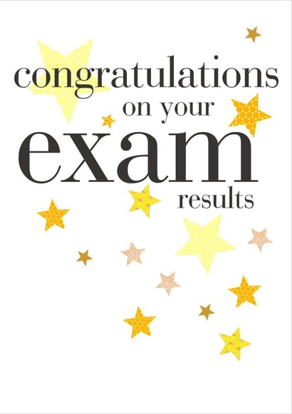 exam results Exams Card 2531 created by Claire Giles