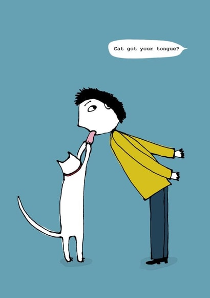 cat funny Humour Card 5171 created by Corrina Rothwell