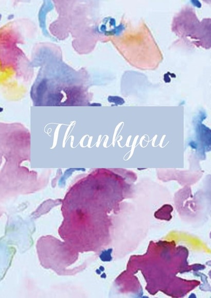thanks thankyou Thank You Card 6353 created by Uzma Faheem