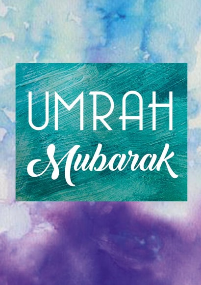 umrah mubarak Faith Cards Card 6354 created by Uzma Faheem