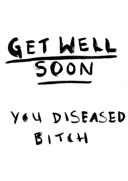 get well Card 23442 created by Hannah Venables