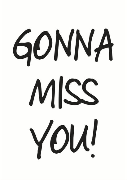 leaving miss Leaving Card 6365 created by So Yeah Stuff