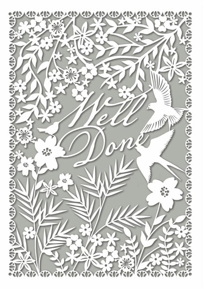 well done Graduation Card 6441 created by michael cheung