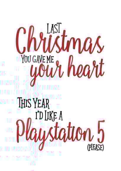 This year I would like Christmas card created by Ruby Wren Designs