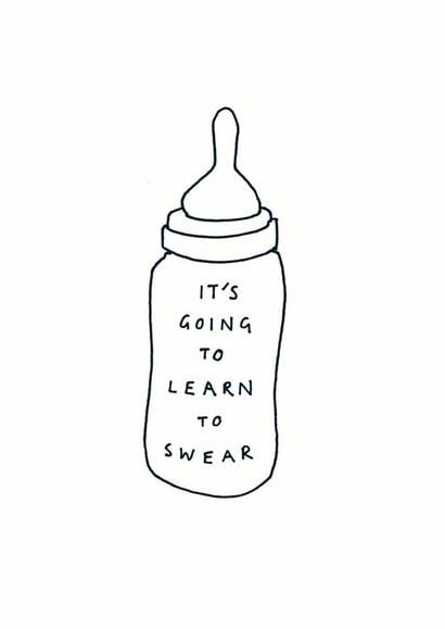 baby new New Baby Card 6467 created by Redback Cards