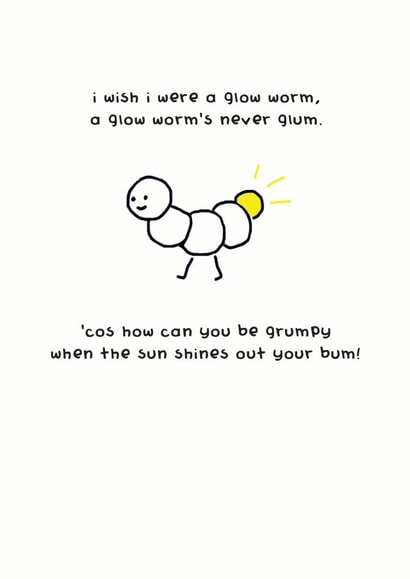 friend funny Just because Card 6469 created by Redback Cards