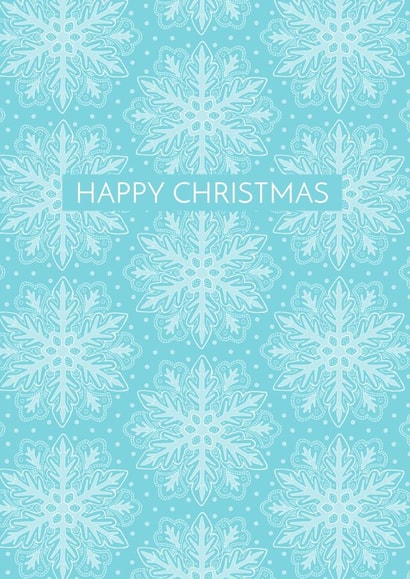 christmas snowflake Christmas Card 28503 created by Hazel Fisher Creations