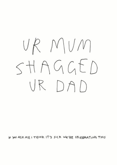 shagged joke Birthday Card 28765 created by Redback Cards