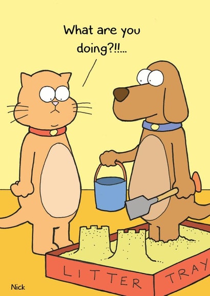 funny cartoon Humour Card 6757 created by Nick Hannaford-Hill