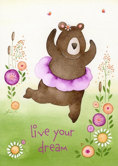 Dream live Just because Card 1257 created by Sini Ezer