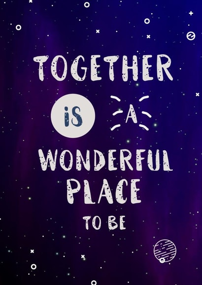 together love Anniversary Card 23000 created by Vektorama