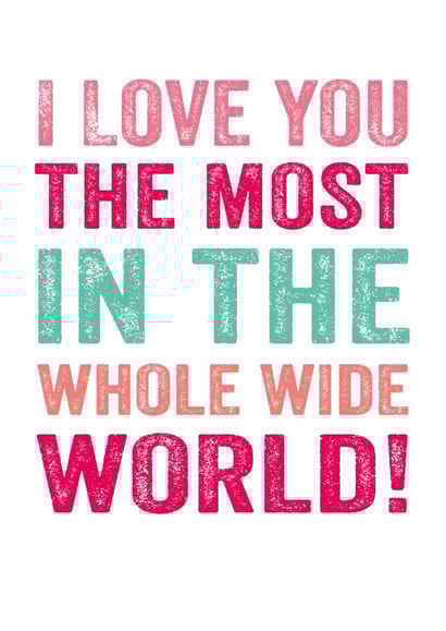 iloveyou valentines Valentines Day Card 26150 created by Do You Punctuate?