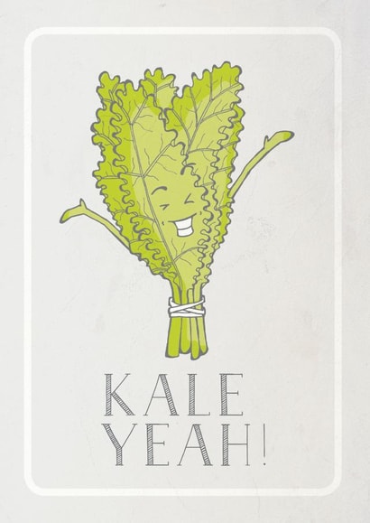 Kale Celebration and Encouragement Card created by Tami Boyce