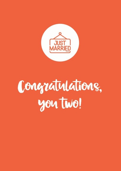 wedding married Engagement and Marriage Card 28679 created by So Yeah Stuff