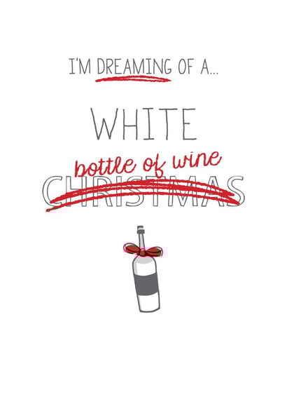 Dreaming of a White Christmas created by Prairie Chick Prints