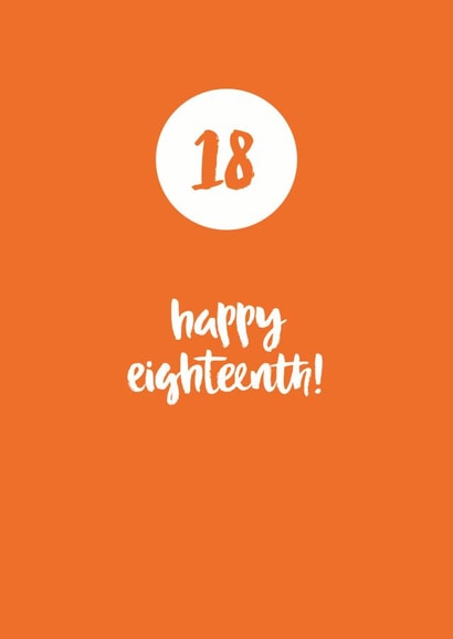 18 eighteen Birthday Card 6376 created by So Yeah Stuff