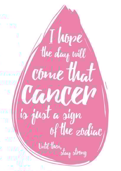 cancer stay Get Well Card 3991 created by PaperJam Print Co.