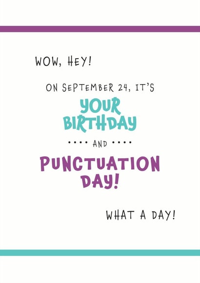 september 24 Birthday Card 27307 created by Need A Holiday?