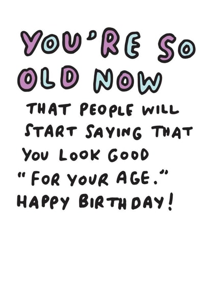 birthday funny Birthday Card 5245 created by Veronica Dearly
