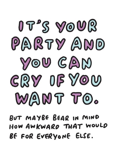 birthday party Birthday Card 5246 created by Veronica Dearly